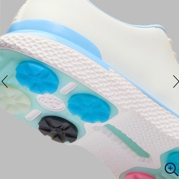 G/Fore Men’s Gallivan2r Split Toe Golf Shoes-White/Blue-Size 12 NIB⛳️ - Picture 4 of 12